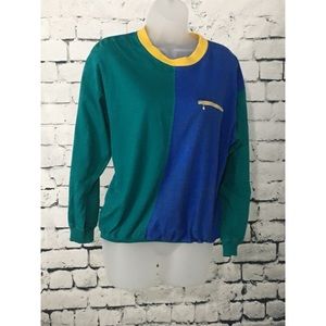 Vintage 90s/80s Colorblock Top
